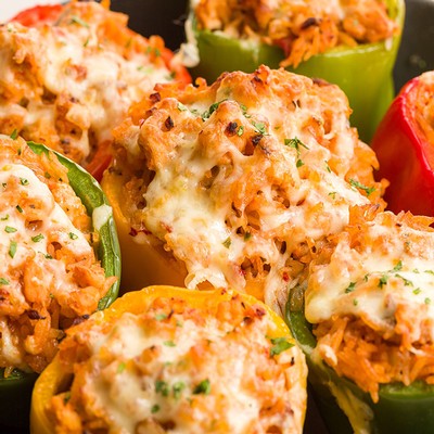 Turkey Stuffed Bell Peppers